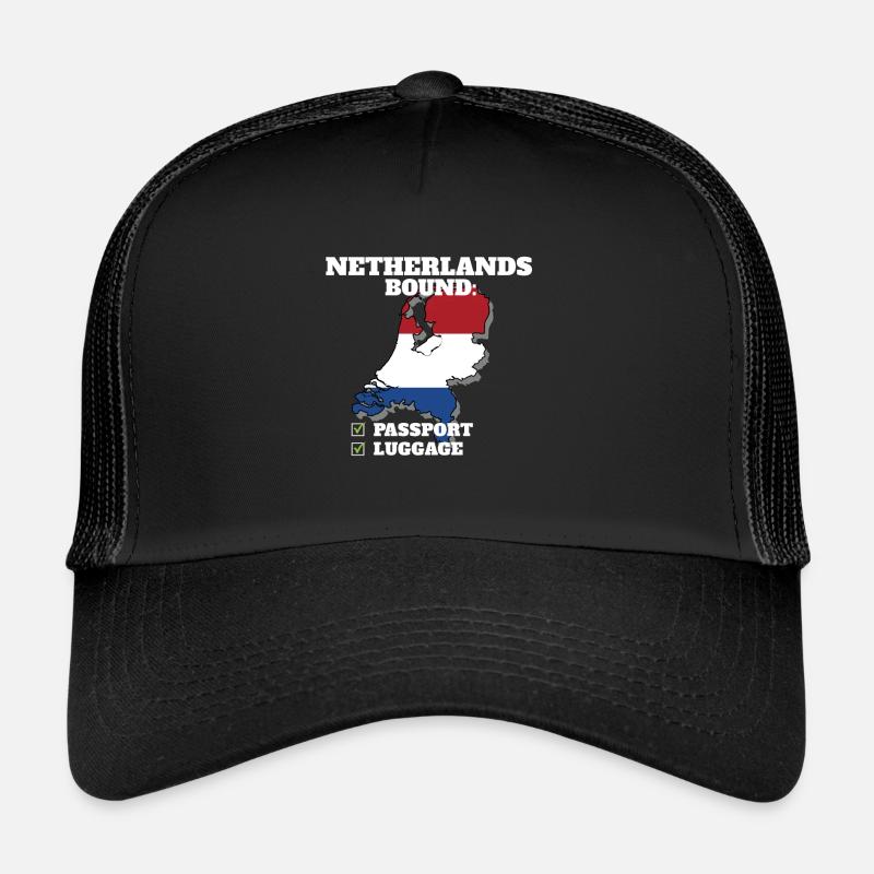Pays-Bas Voyage Pays-Bas Casquette trucker 
