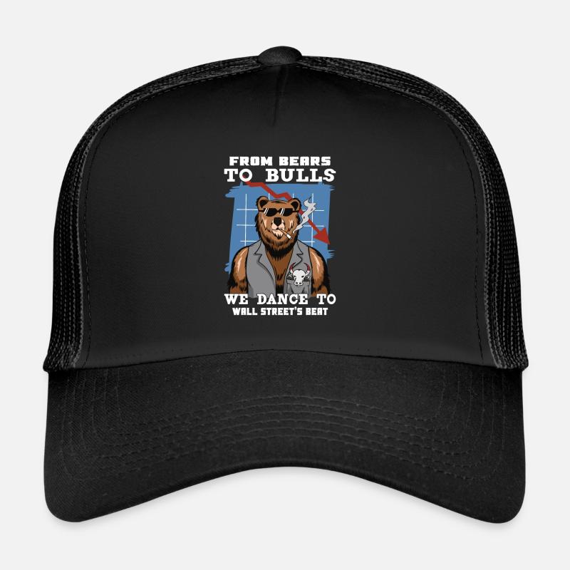 Stock Exchange Traders, Forex Traders, Investor Trading Trucker Cap