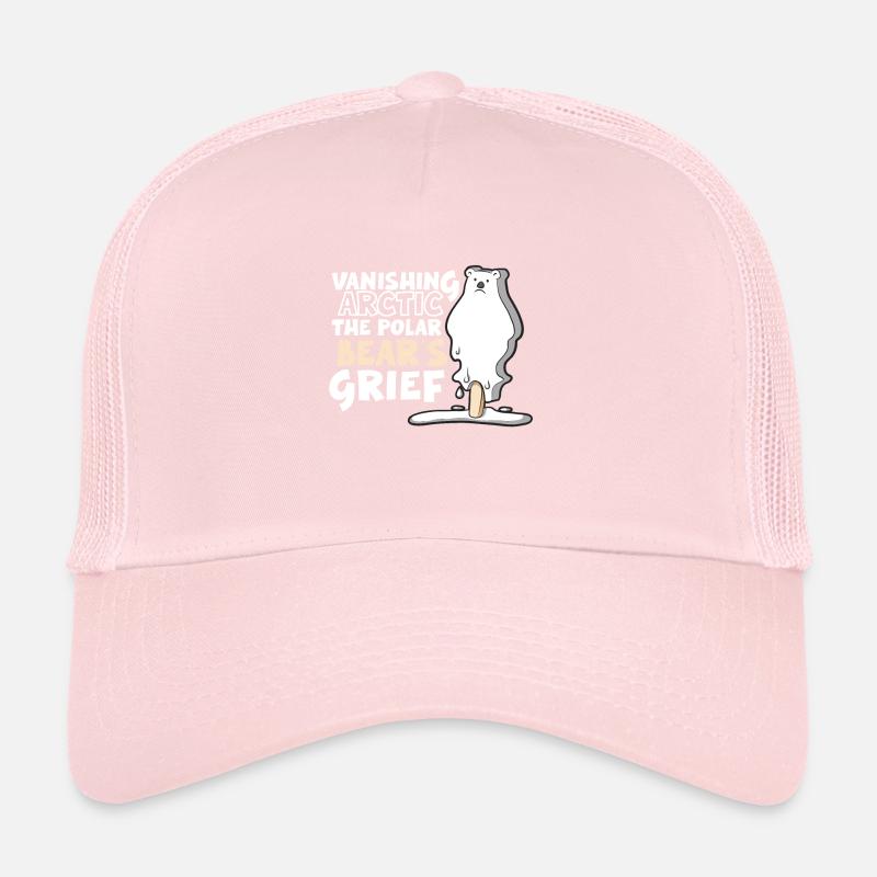 Polar Bear Global Warming Arctic Seal Hunt Trucker Cap