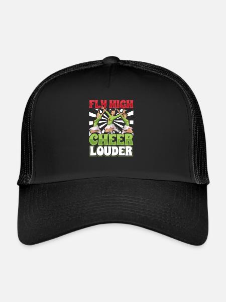 Tenue de pom-pom girl - Casquette trucker  - noir/noir - Devant