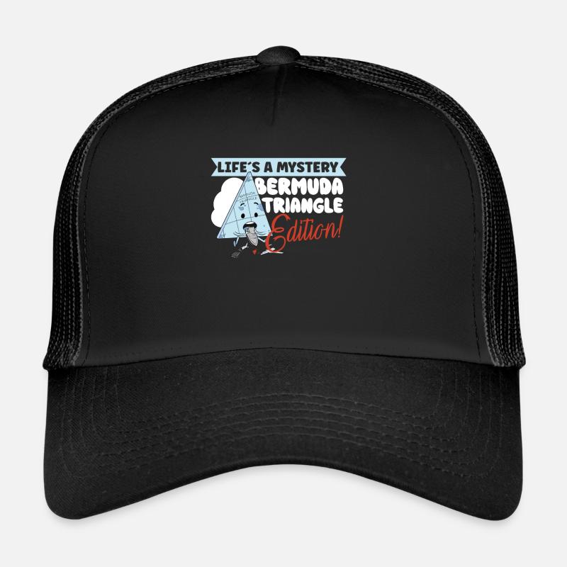 Mysterious enforced disappearances in the Bermuda Triangle Trucker Cap
