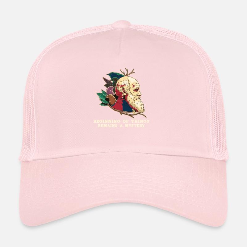 Charles Darwin Atheistic Atheism Trucker Cap