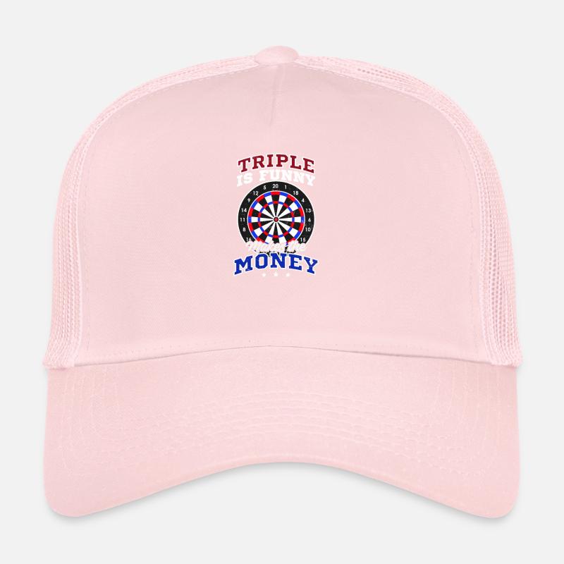 Dart Tripple Is Funny Makes Money Trucker Cap