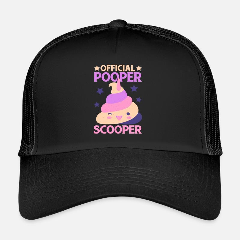 Pooper Scooper officiel 34 Casquette trucker 