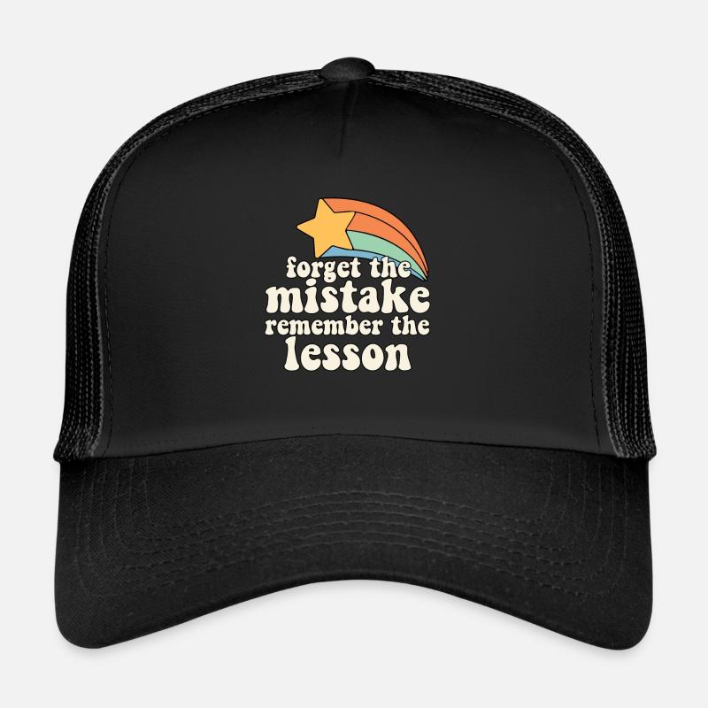 Teacher Vibes Forget the Mistake Remember The Trucker Cap