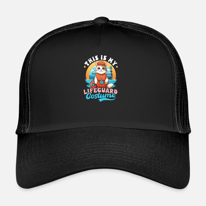 Rettungsschwimmer Rettungsschwimmer Kostüm Trucker Cap