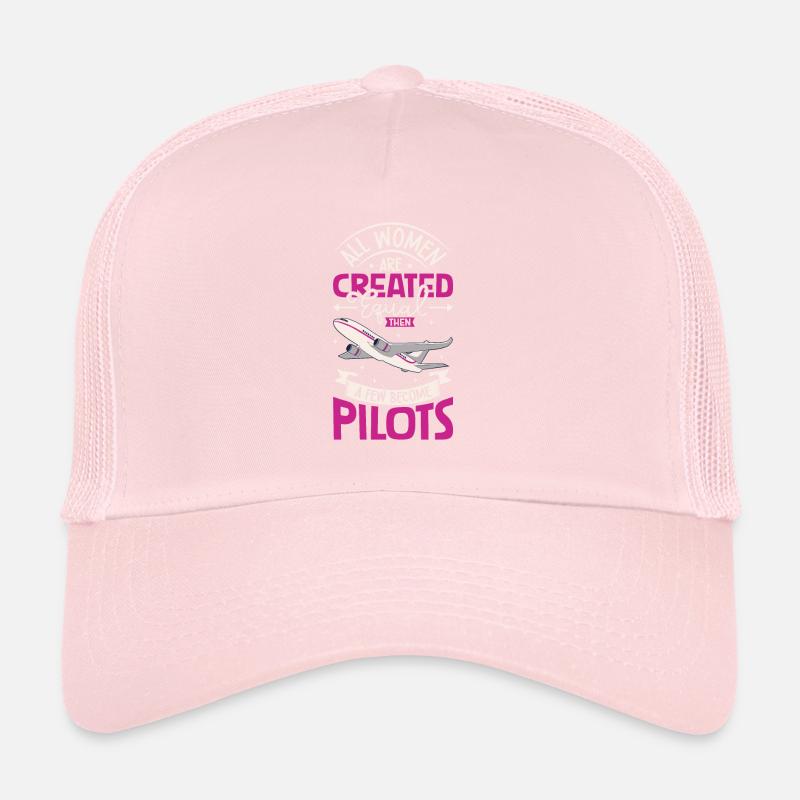 Pilot Aviation Airplane Airline Future Pilots Trucker Cap