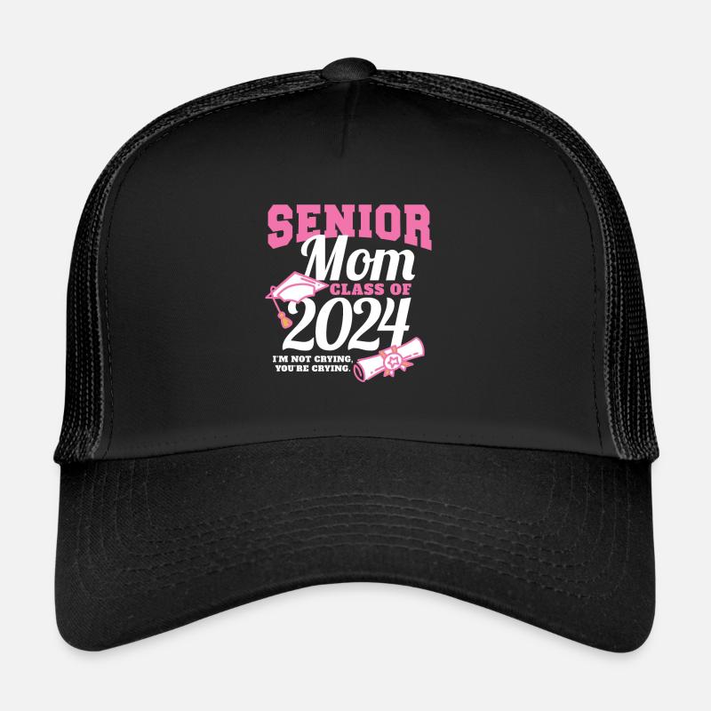 Fière maman d’une classe de maman senior de 2024 Casquette trucker 