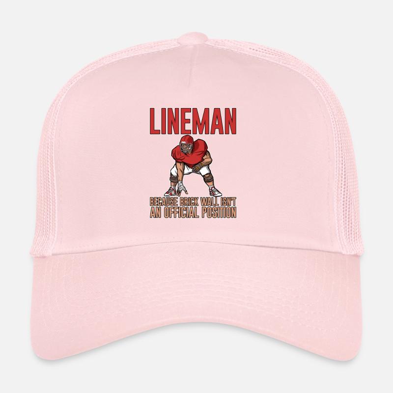 Juge de lignes parce que le mur de briques n’est pas une position 2 Casquette trucker 