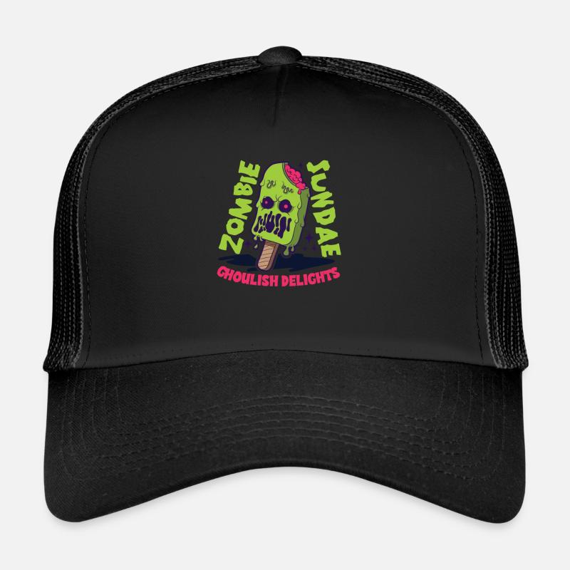 Amateur de crème glacée Crème glacée drôle que j’aime Casquette trucker 