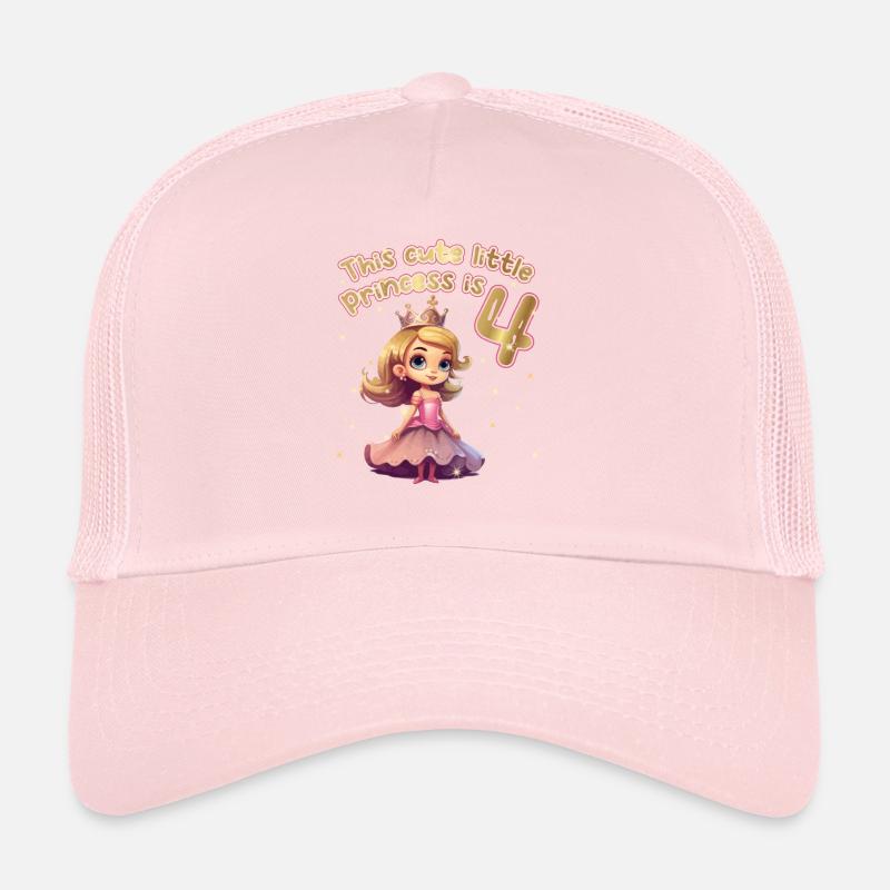 Cette petite princesse a 4 - 4ème anniversaire Casquette trucker 