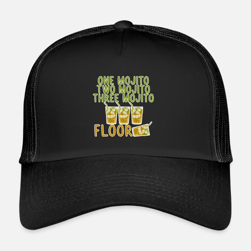 Un Mojito Deux Mojito Trois Mojito Étage 4 Casquette trucker 