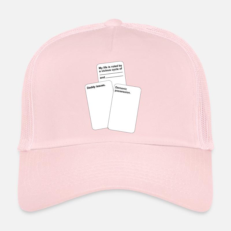 Funny Against Humanity Cards Trucker Cap