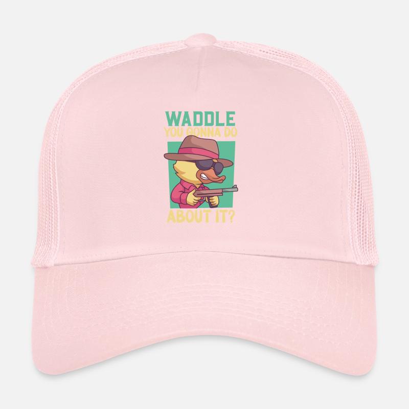 Gangster Rubber Ducks Mobster Mallards Ducky Dons Casquette trucker 