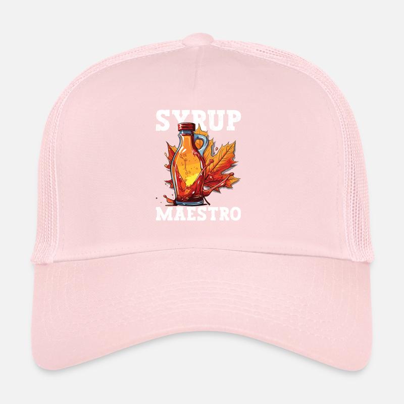 Tradition et cônes de Maple Sirop Canada Casquette trucker 