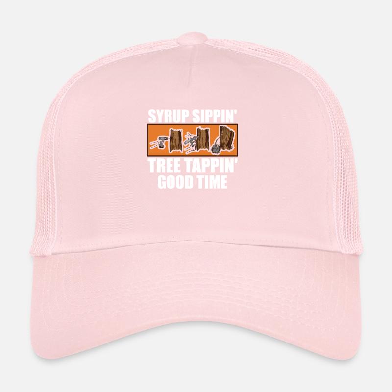 Tradition et cônes de Maple Sirop Canada Casquette trucker 