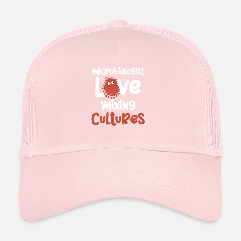 Microbiologists love to mix cultures Trucker Cap