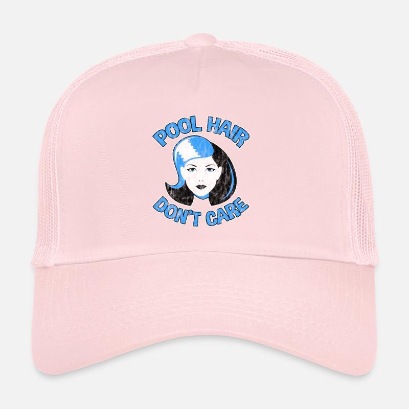 Piscine Cheveux Ne Pas Se Soucier 3 Casquette trucker 