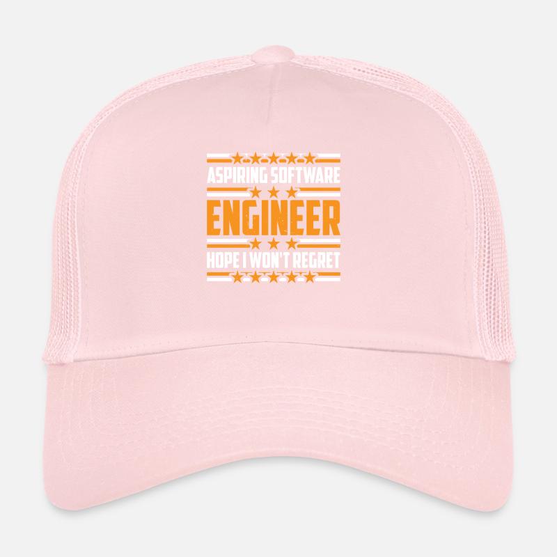 Aspiring Software Engineer, Hope I Won't Regret 3 Trucker Cap