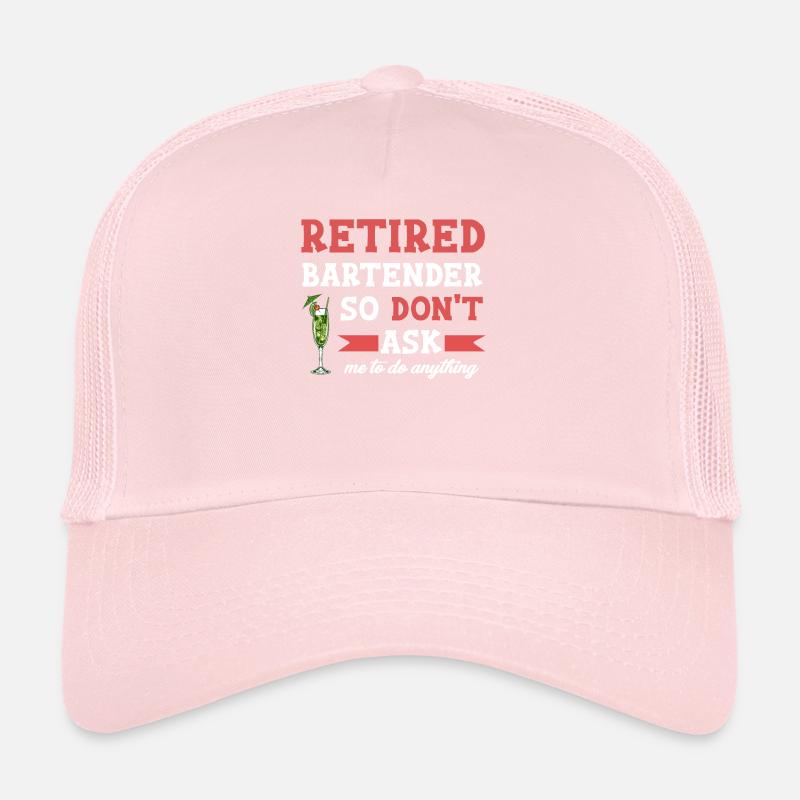 Barman à la retraite, alors demandez-moi Casquette trucker 