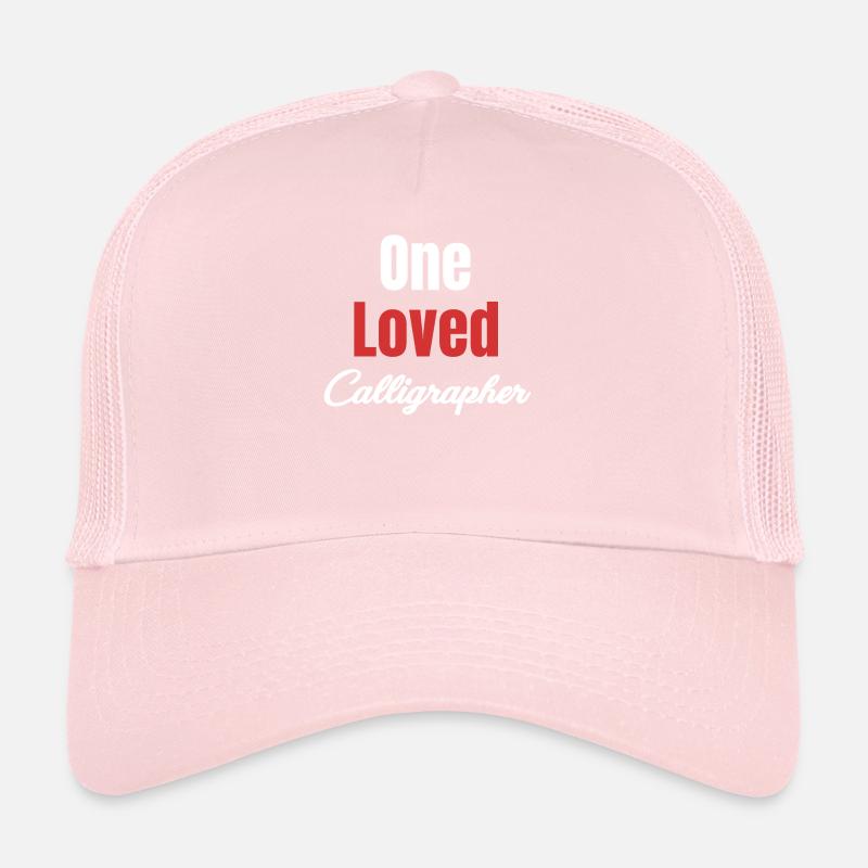 A Beloved Calligrapher Funny Craftsman Trucker Cap