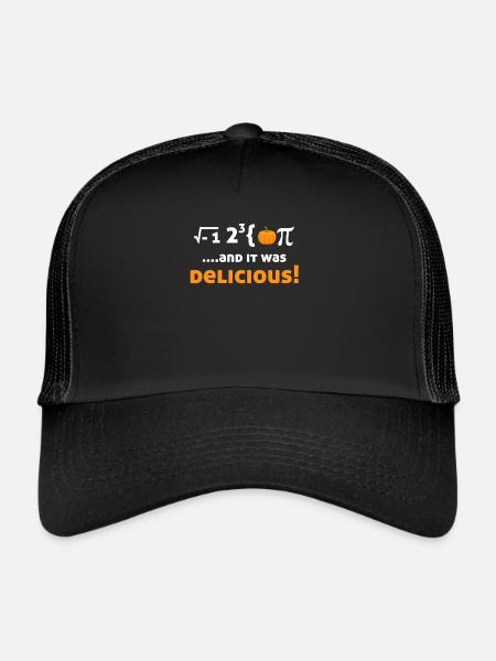 Des équations mathématiques amusantes et - Casquette trucker  - noir/noir - Devant