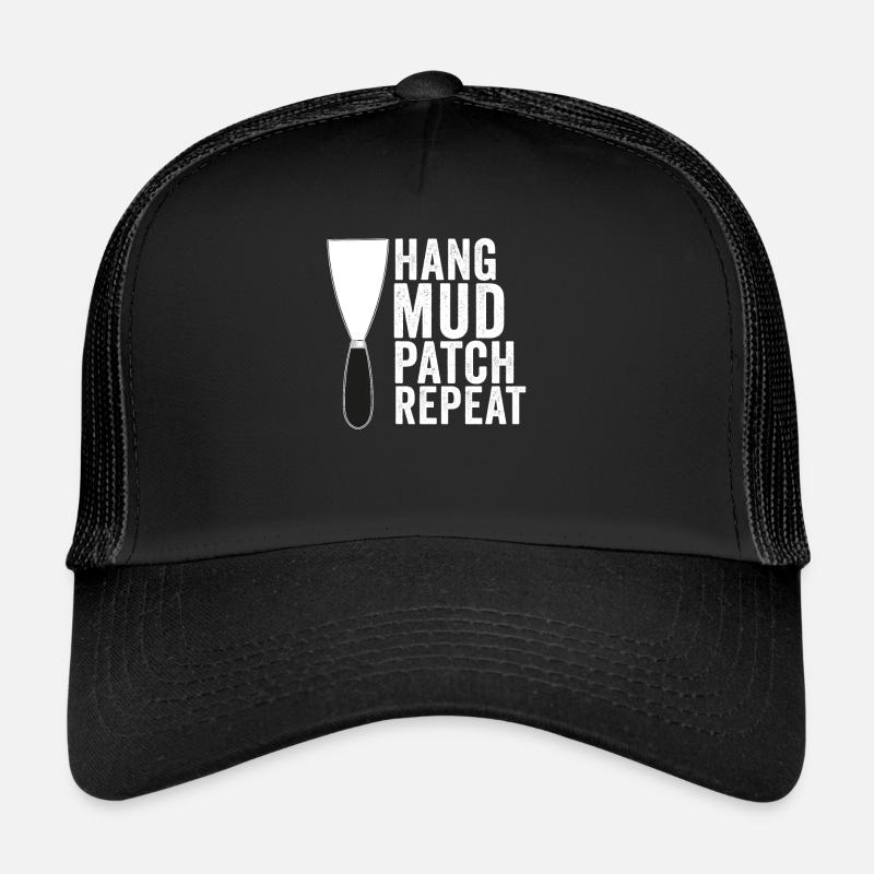 Installateur de cloisons sèches Plaquiste Finisseur de cloisons sèches Casquette trucker 