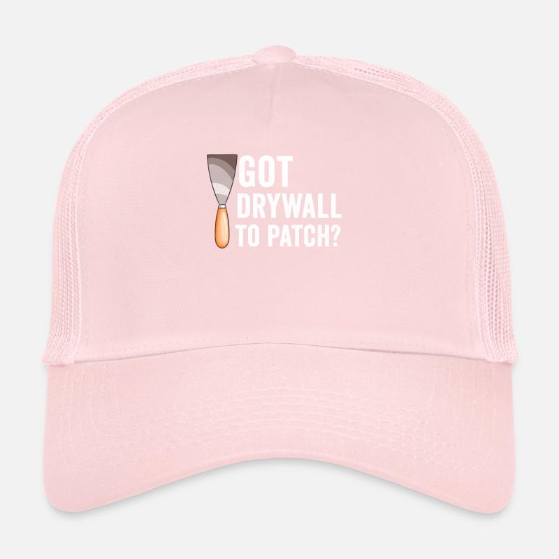 Installateur de cloisons sèches Plaquiste Finisseur de cloisons sèches Casquette trucker 