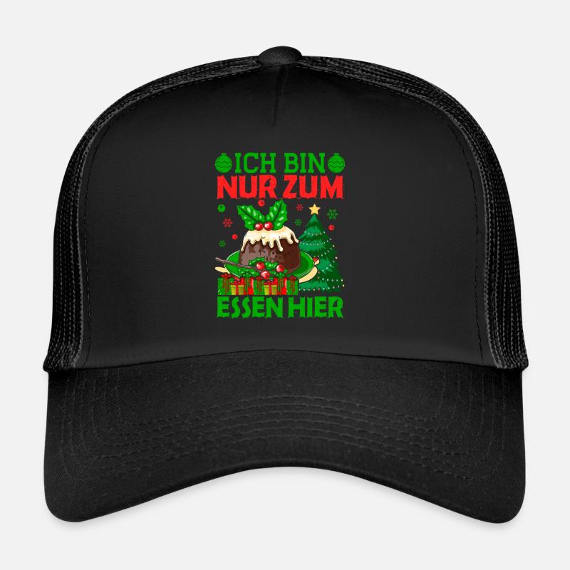 Weihnachten Essen Geschenkidee Trucker Cap