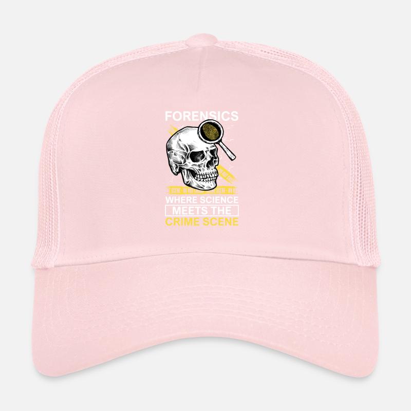 Pathologist, Forensic Expert, Crime Scene Analyst Trucker Cap
