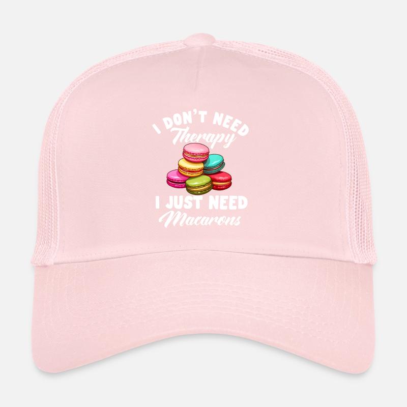 Macarons Cookies Baker French Dessert Funny Trucker Cap