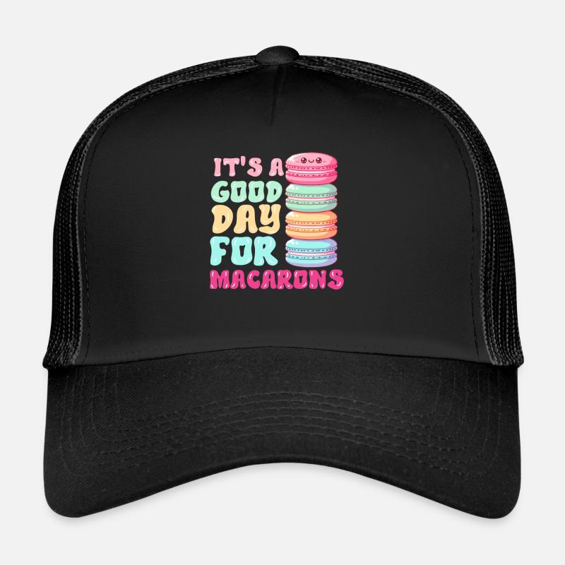Macarons Cookies Baker French Dessert Funny Trucker Cap