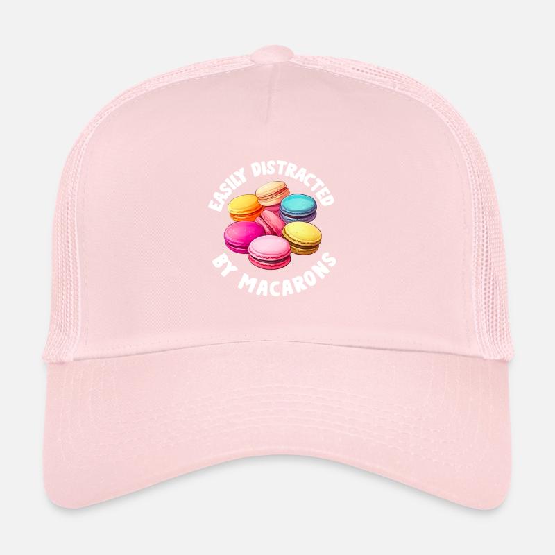 Macarons Cookies Baker French Dessert Funny Trucker Cap