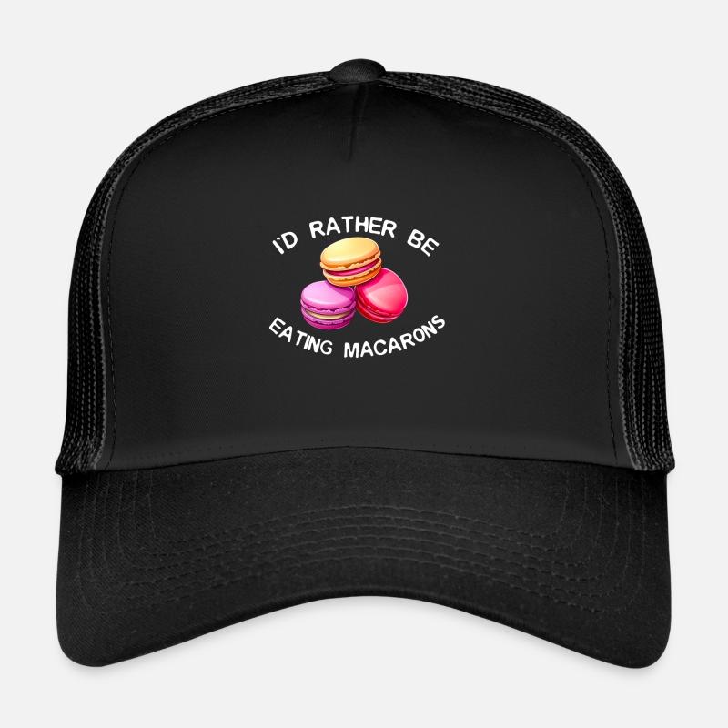 Macarons Cookies Baker French Dessert Funny Trucker Cap