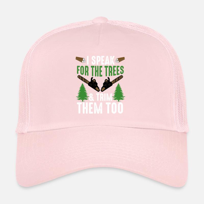 Baumpfleger Baumchirurg Holzarbeiter Lustiger Holzfäller Trucker Cap