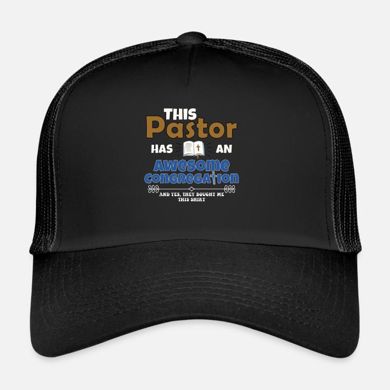 Prédicateur Religieux Ce Pasteur A Une Géniale Casquette trucker 