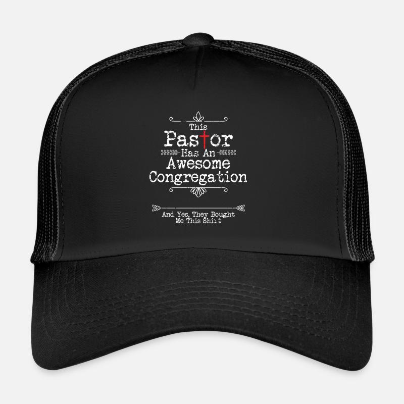 Clergé de l’église Ce pasteur a un impressionnant Casquette trucker 
