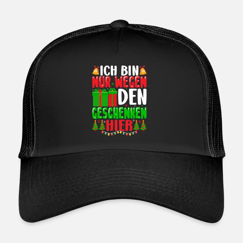 Geschenk Weihnachten Heiligabend Trucker Cap