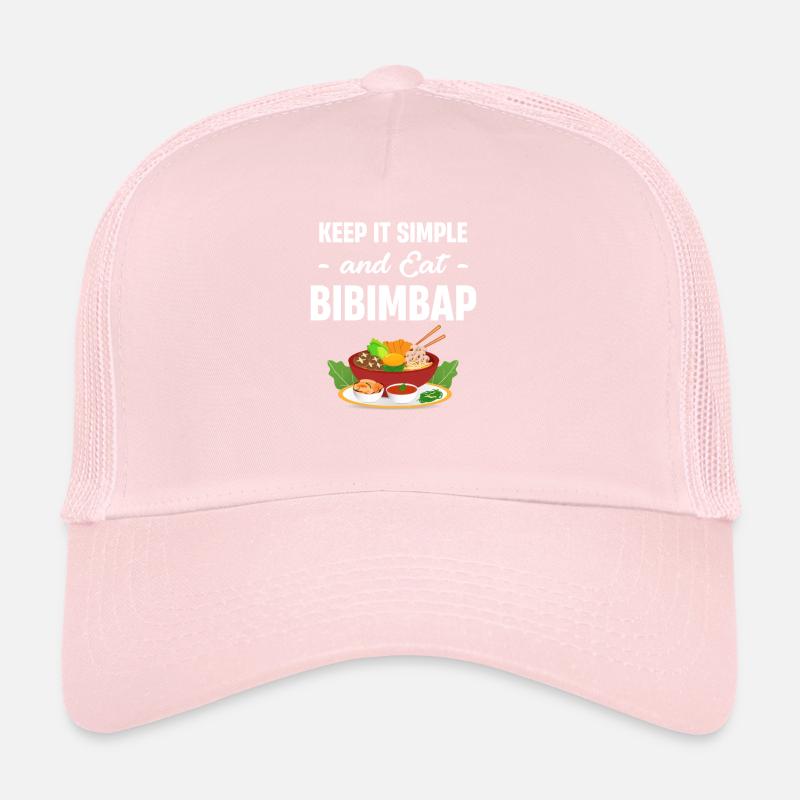 Keep It Simple Bibimpap Maki Kawaii Samgyeopsal Trucker Cap