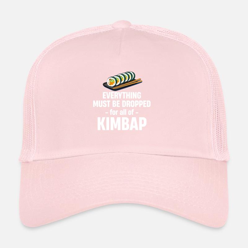 For a roll of Kimbap Bibimbap everything has to fall Trucker Cap