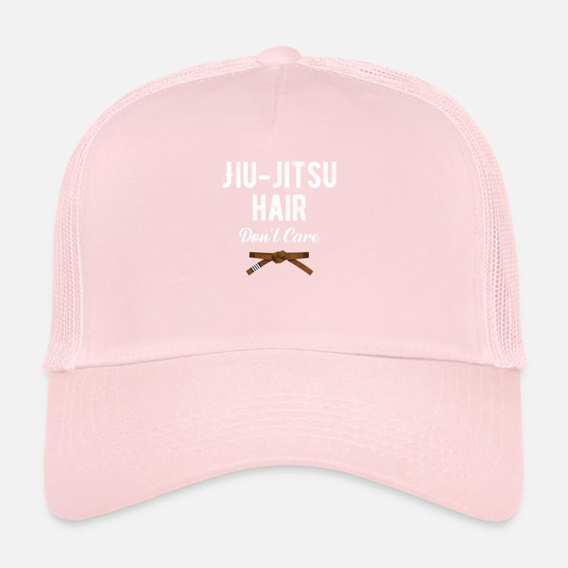 Jiu Jitsu Cheveux Ne Pas Se Soucier Judo Karaté Boxe Casquette trucker 