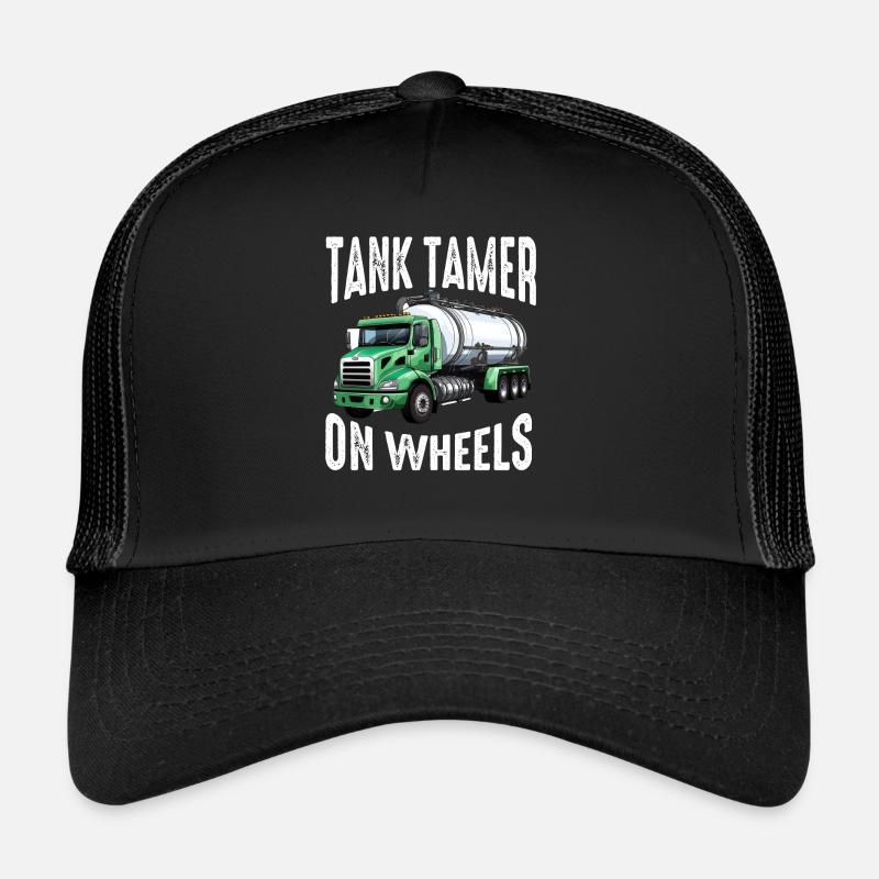 Réparateur de pompes septiques Installateur de système d'égout Casquette trucker 