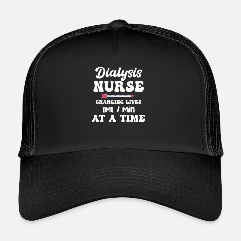 Une infirmière en dialyse change la vie 1 ml/min Casquette trucker 