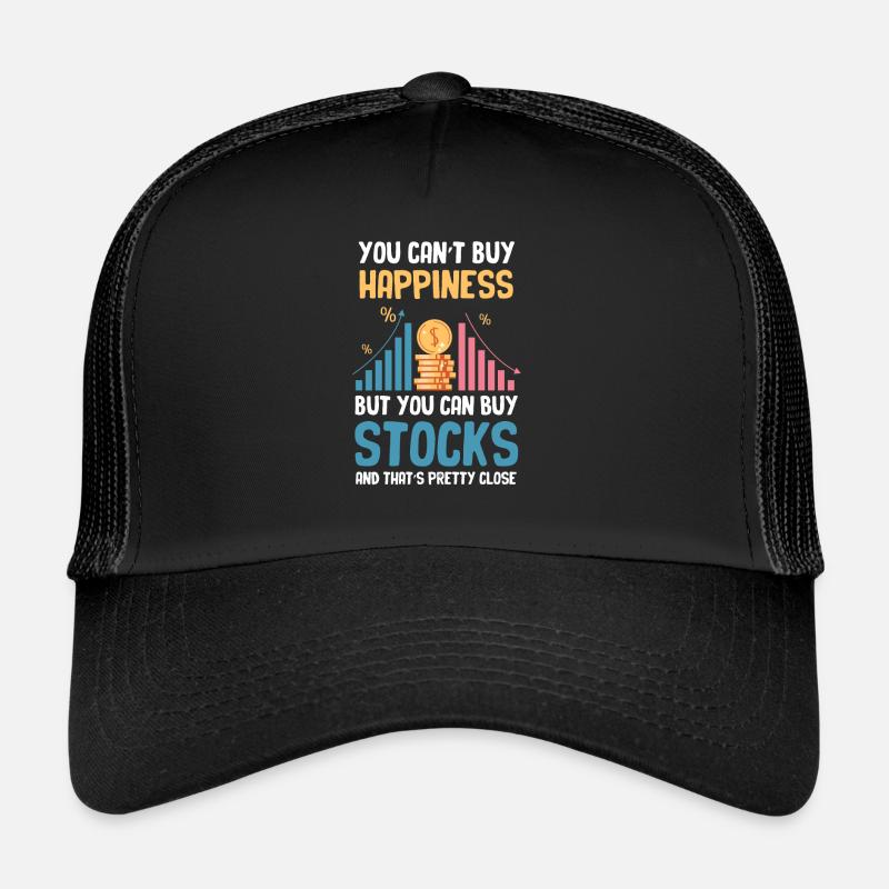 Le bonheur ne s’achète pas, mais on peut acheter des actions Casquette trucker 