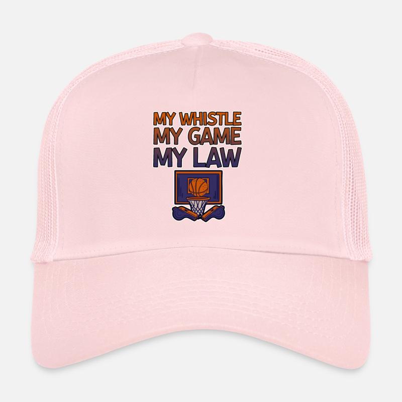Mon sifflet Mon jeu Ma loi 4 Casquette trucker 