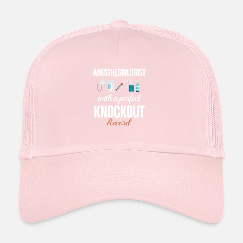 Anesthésiste avec un dossier d’élimination parfait Casquette trucker 