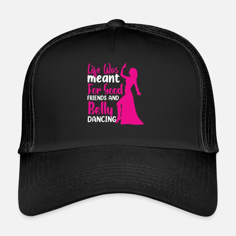 Funny Dance Quotes Funny Dancer Raqs sharqi Swing - Trucker Cap - Schwarz/Schwarz