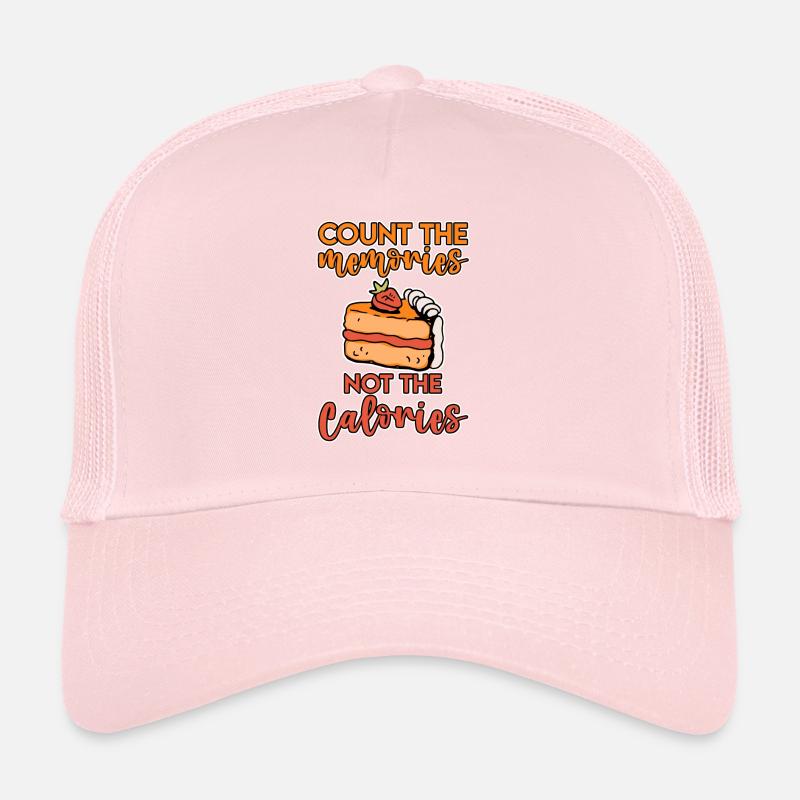 Comptez les souvenirs, pas les calories 2 Casquette trucker 