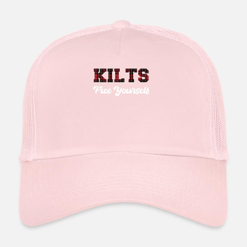 Kilts Libérez-vous Drôle Écossais Casquette trucker 
