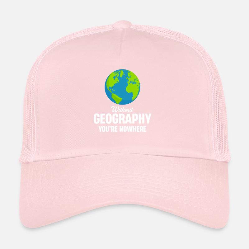 Sans géographie, tu n’es nulle part, Casquette trucker 